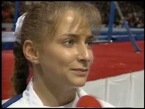 Shannon Miller Interview - 1996 Olympic Trials - Women - Day 2