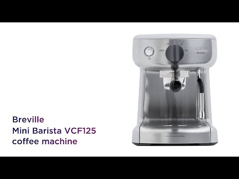 Breville VCF125 Mini Barista Coffee Machine - Stainless Steel | Product Overview | Currys PC World