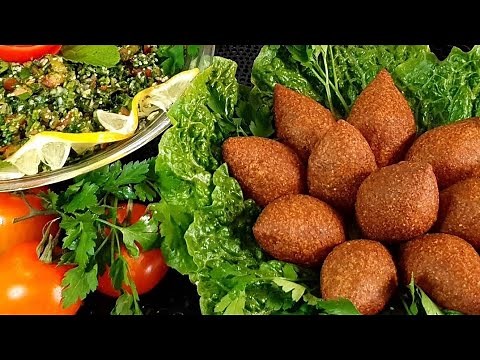 Bestes Libanesisches Kibbeh Rezept 100% gelingsicher, Kubba كبة #Ramadan Rezepte