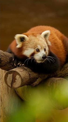 Adorable Red Panda Enjoys Bamboo | Cute Animal Video