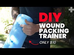DIY Wound Packing Trainer