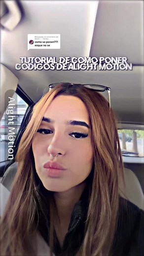 Cómo usar códigos en Alight Motion: Tutorial completo