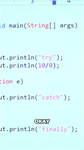 Java Exception Handling: ArithmeticException & Finally Block #shorts