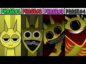 All Phases in Incredibox Sprunki Mustard New Update: Phase 1 VS Phase 2 VS Phase 3 VS Phase 4