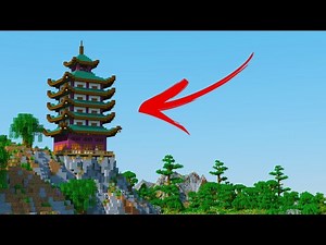 Minecraft: How To Build A Japanese Temple Tutorial