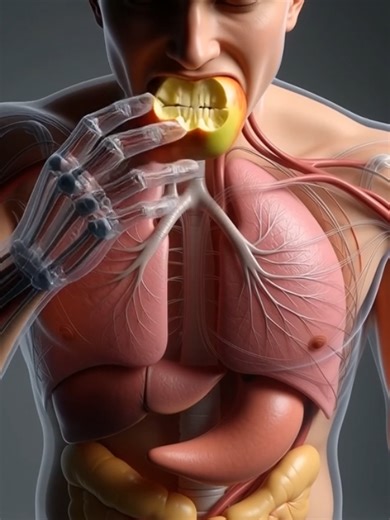 Enjoying the Crunchy Sound of Eating an Apple