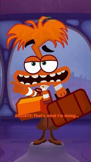 Anxiety QUITS! | A YDP: #insideout2 short