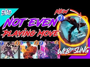 Web Sling is such an UNDERRATED card - and I'm not even playing Move