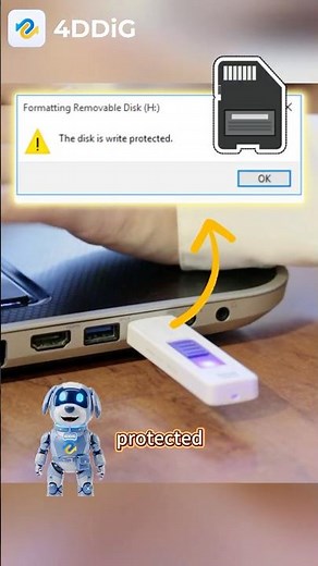 SD Card Write-Protected? Fix It Fast Without Losing Data! 🔥#shorts