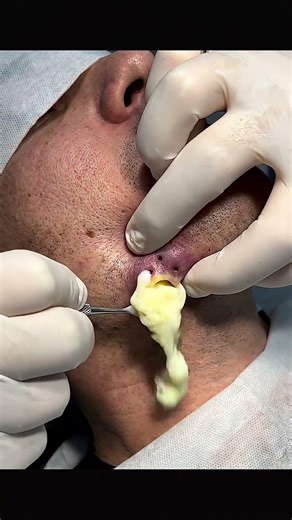 Severe Facial Abscess Drainage | Medical Treatment