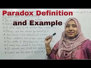 Paradox | Definition and Example | Easy English Explanation