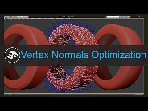 3ds Max - Optimizing Vertex Normals for Game Development [Tutorial]