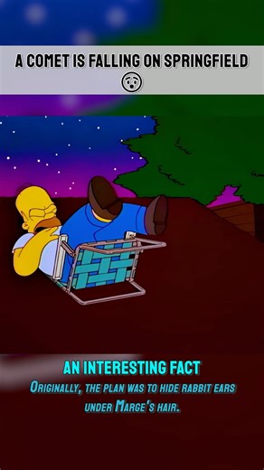 A comet is falling on Springfield😯