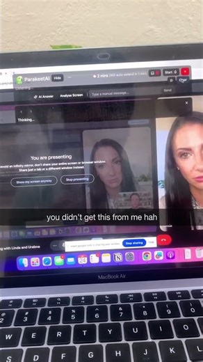 job interview but smarter 😭 #parakeetaipartner #jobai #ai #jobtips #reels #foryou #interview #job