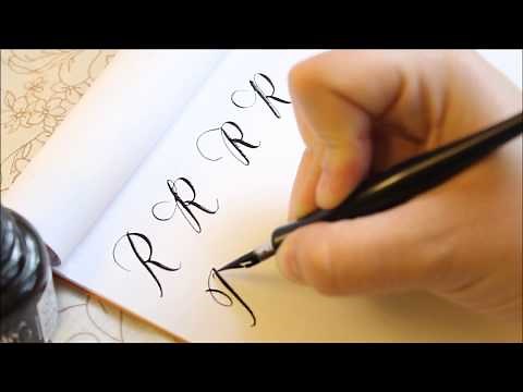 The Letter R | Basic Calligraphy Tutorial