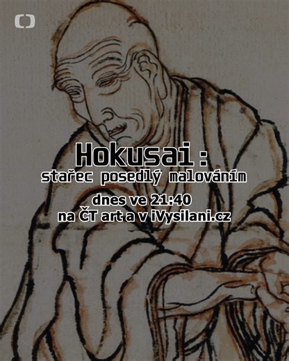 Jeho umění dokázalo inspirovat i evropské impresionisty jako byl Claude Monet nebo Vincent van Gogh. 👨‍🎨 Poznejte život a dílo japonského malíře Hokusaie Kacušiky, jehož tvorba výrazně ovlivnila nejen moderní umění, ale položila i základy mangy. 🎨🏯 Britský dokument Hokusai: stařec posedlý malováním sledujte dnes ve 21:40 na ČT art a poté v iVysílání. 👉 czch.tv/jVmFxh | ČT art