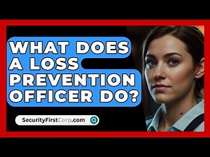 What Does A Loss Prevention Officer Do? - SecurityFirstCorp.com