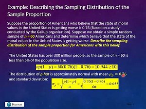 MATH 1342 – 8.2 Distribution of the Sample Proportion