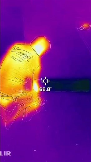 Infrared thermal imaging spots hidden moisture, insulation gaps & issues behind walls—