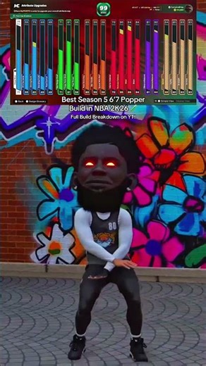 BEST 6’7 Popper Build in NBA 2K26 Season 5 (UNSTOPPABLE META)
