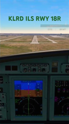 Citation CJ4 approach into Laredo International Airport #msfs2020 #simaviation #landing #msfs