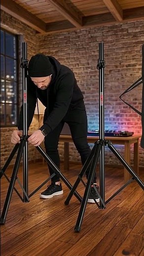 Best-seller: 5 Core Speaker Stand Tripod Pair Tall Height Adjustable Heavy Duty DJ Light Floor St...