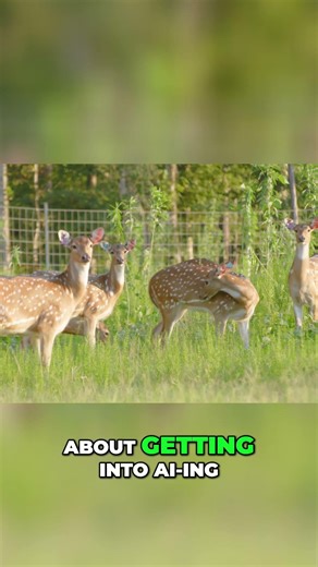 Bottle Raised Babies: Our First Fawns & Selective Breeding Goals #shorts