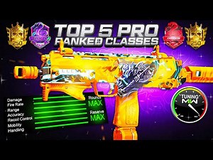 NEW TOP 5 *UPDATED* Pro Meta Best Ranked Play Classes MW2 SEASON 6 😍 CDL Best Class Setups Loadouts