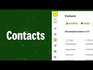 Textla Contacts Tutorial: How to Add and Organize Contacts