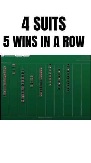 How to Win 4 Suit Spider Solitaire [#5] #spidersolitaire