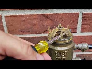How to Repair a Sprinkler System Backflow Preventer | Bonnet & Poppet Replacement Guide