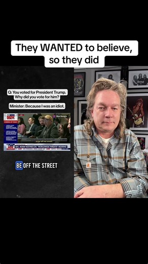 They WANTED to believe, so they did #duet #evangelicals #Christian #trumpvoters #maga #cult #idiot