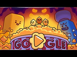 Google doodles popcorn game OST