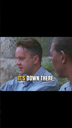 "Get Busy Living, Or Get Busy Dying" 🎬 Shawshank Redemption #Shorts