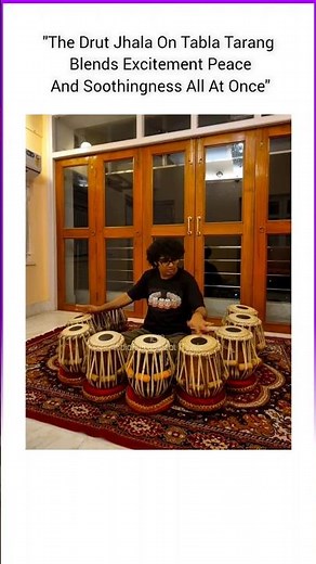 Speed Created Excitement The Resonance Created Peace | Tabla Tarang | Subhadrakalyāņa #icmtabla