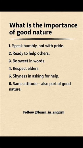 The Power of Good Nature | Humility, Respect & Kindness | Motivational Short