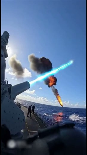 Capture the moment U S Navy test new weapons #cctvcamera #cctvviral #shoot #solider #navy #usarmy