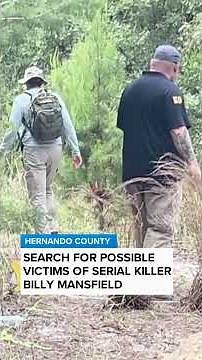 Cold case detectives, FBI search for additional victims of a serial killer in Hernando County