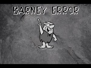 Barney Rubble Error (US Version) (17+ ONLY)