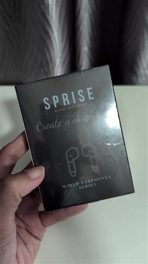 Unboxing New Sprise Wired Earphones for Ultimate Sound