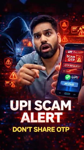 UPI Scam Alert: Never Share OTP!