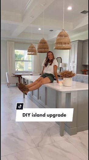 DIY Kitchen Island Upgrade on a Budget | Home Decor Tips