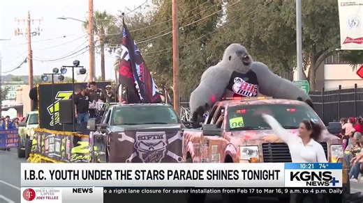 IBC Commerce Bank Youth Parade under the stars draws crowds in downtown Laredo