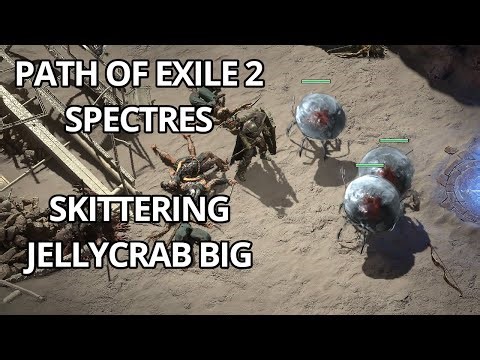 Path Of Exile 2 Spectres 0.3.0c Act4 - Skittering Jellycrab Big - melee attacker