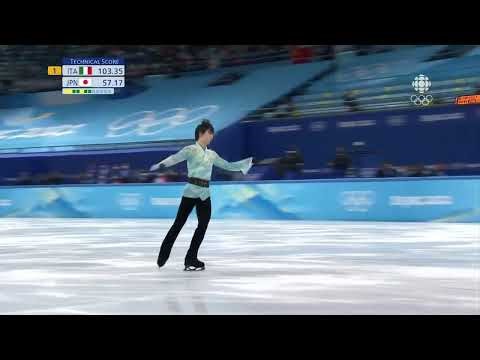 Combination Quadruple Toe Loop Half Loop Triple Salchow Yuzuru Hanyu