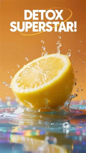 Lemon = Detox Superstar 🍋✨ | Cleanse Your Body in 60 Seconds!
