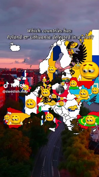 two counties you didn't expect to have such rich history #map #mapping #mappingvideo #Poland #lithuania