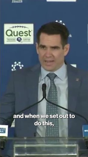 Joe Schoen was NERVOUS 😰 #shorts