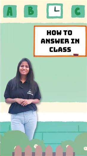 How to Answer in Class ✋ | 3 Smart English Lines for Students #spokenenglish #ytshorts