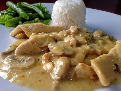 Chicken with mushrooms